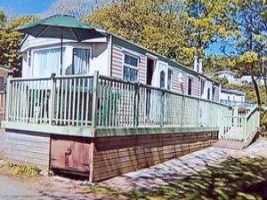 Atlas Status Super.   254 Beach Drive Holiday Caravan Rental at Lydstep Beach Village near to Tenby - 3 Bedrooms - Sleeps 6